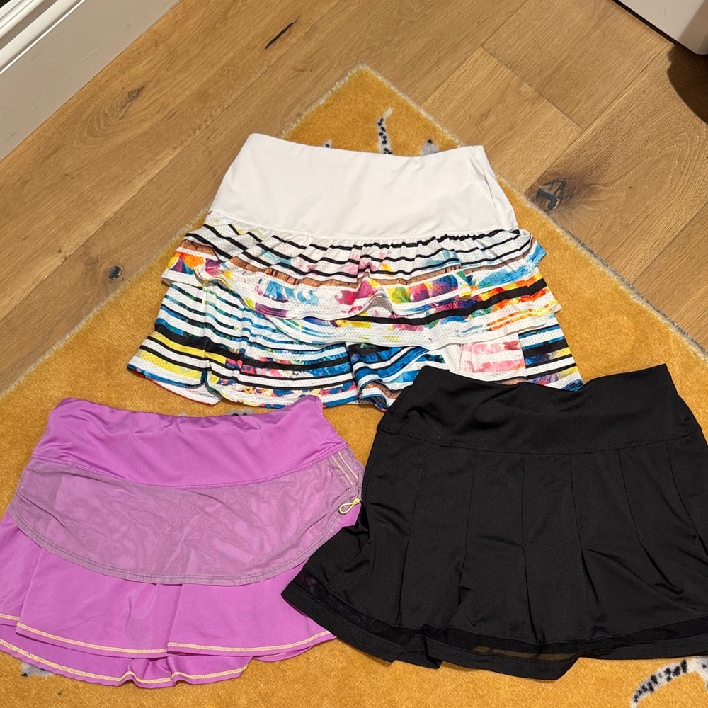 Lucky in Love Women's Skirts - Multicolor, Purple, Black